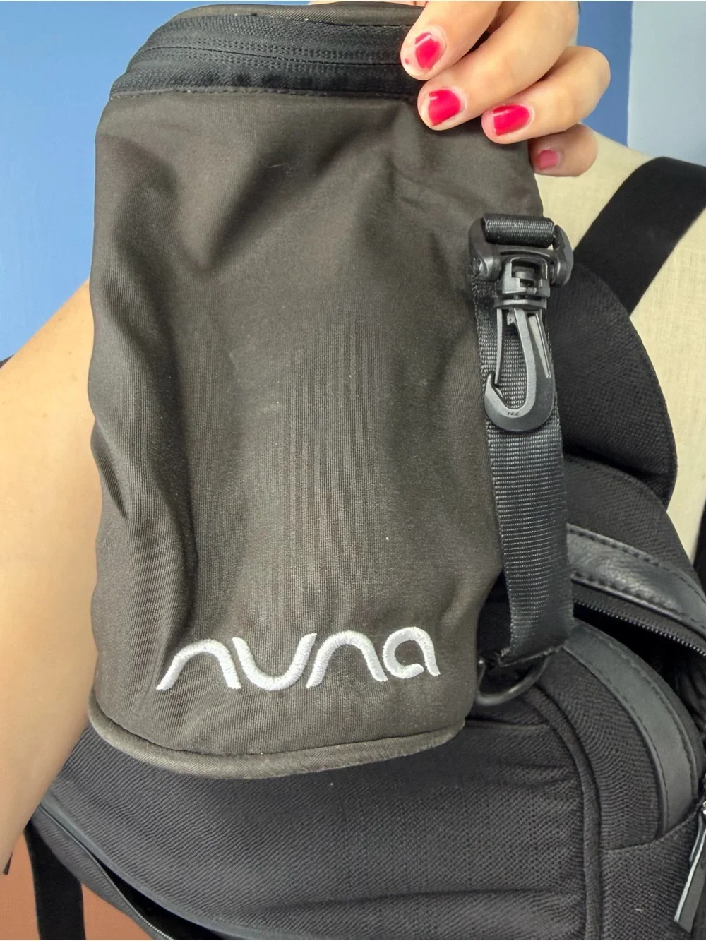 Nuna Diaper Bag Backpack Black Caviar
